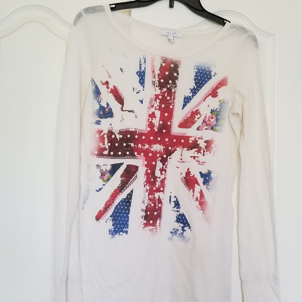 Long sleeve Union Jack Tee